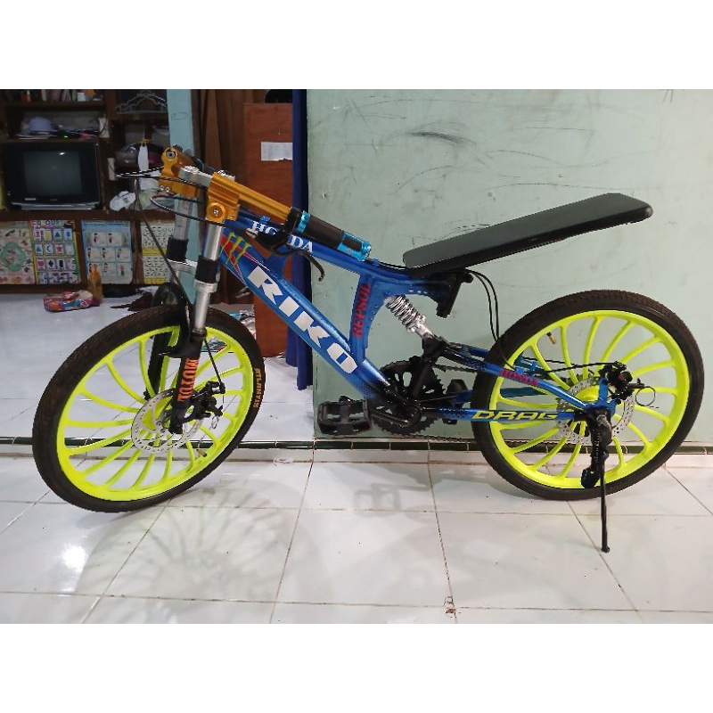 Jual sepeda drag r20 velk racing alloy jok lurus | Shopee Indonesia