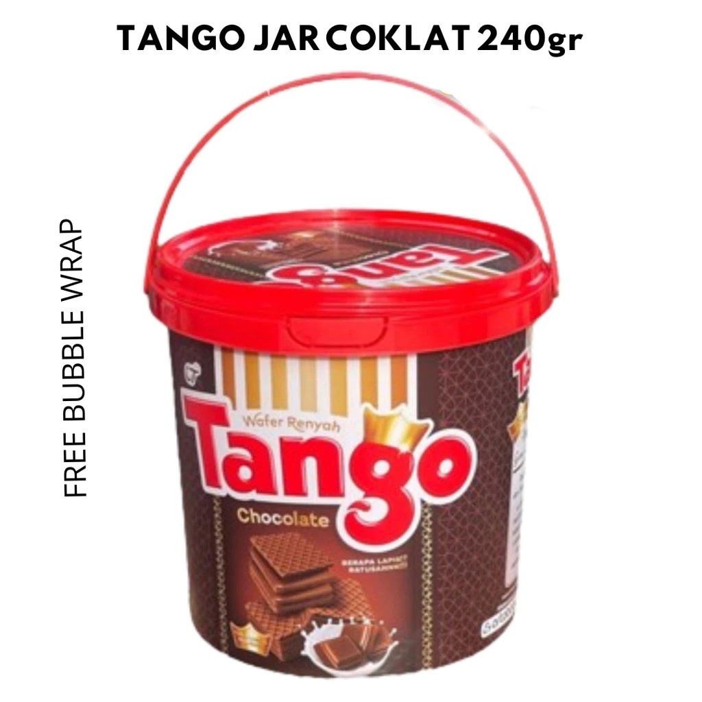 Jual Tango Wafer / Wafer Tango Jar / Tango Ember Rasa Coklat 240gr ...