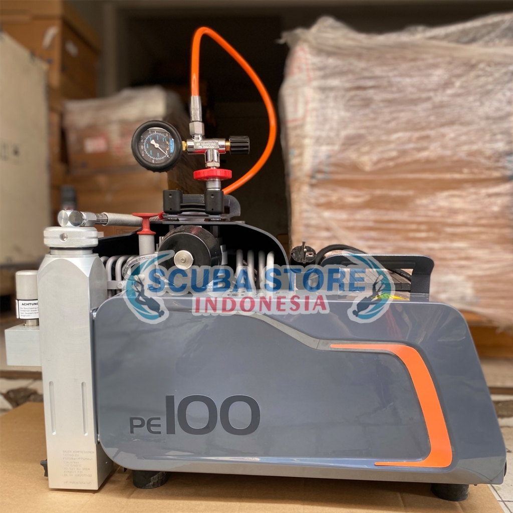 Jual Compressor Bauer PE100 Poseidon PE 100 Kompresor Bensin Listrik ...