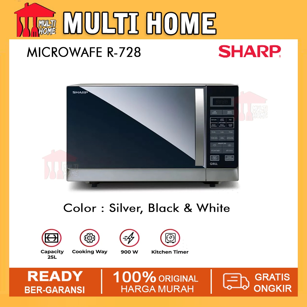 Jual Sharp Microwave R-728 (K/W/S)-IN / R728 / R728K / R728W / R728S ...