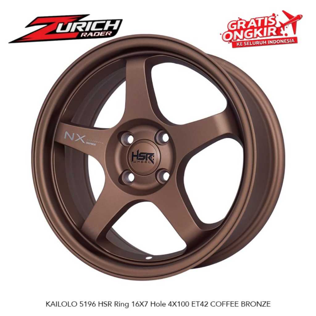 Jual Velg Hsr Wheel Ring 15 Kailolo Pcd 4x100 Untuk Mobil Datsun Go ...