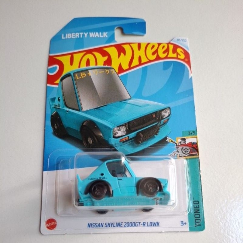 Jual Hotwheels Nissan Skyline 2000GT-R LBWK Tooned | Shopee Indonesia