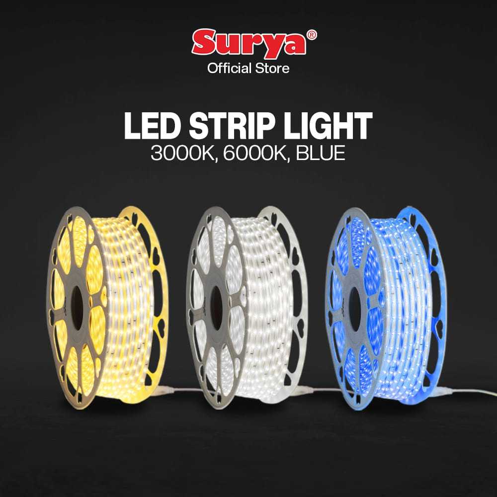 Jual SURYA LAMPU LED SELANG 52L LAMPU LED STRIP LIGHT SLS AC 220V LAMPU ...