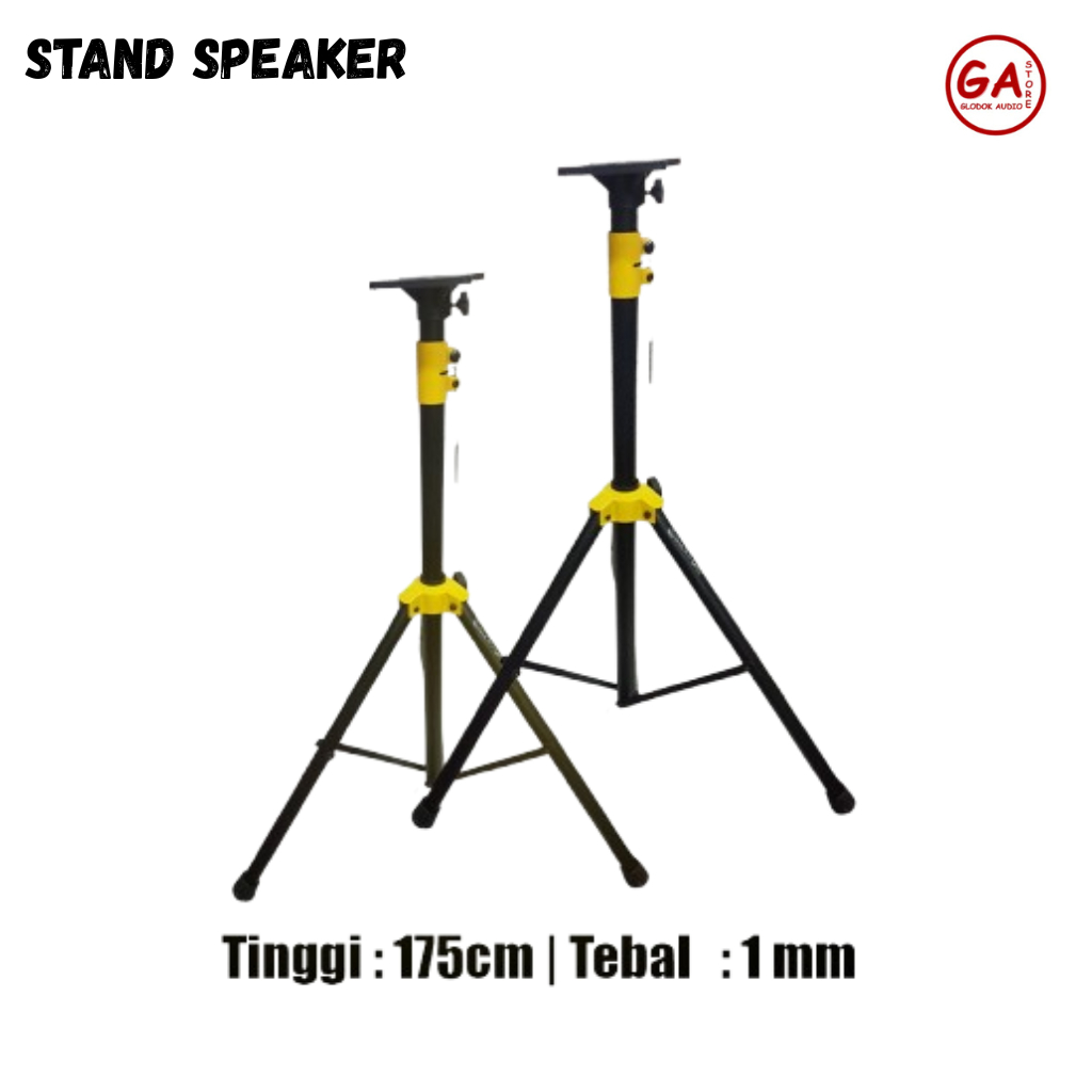 Jual STAND SPEAKER BESI dan PLASTIK Panjang AUDIO ONE | GA | Shopee ...