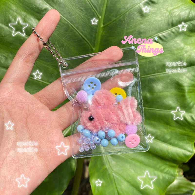 Jual Mini Fish Sachet Keychain by AnenaThings | Shopee Indonesia
