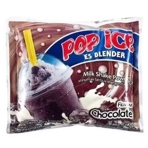 Jual Pop ice es blender rasa coklat chocolate [10 sachet/renteng ...