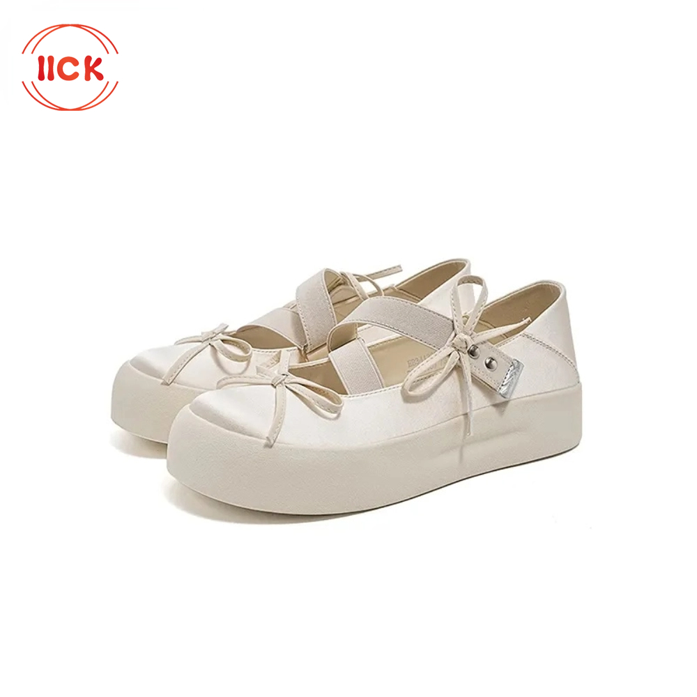 Jual IICK-Sepatu Mary Janes Sepatu platform Korea Musim semi baru ...