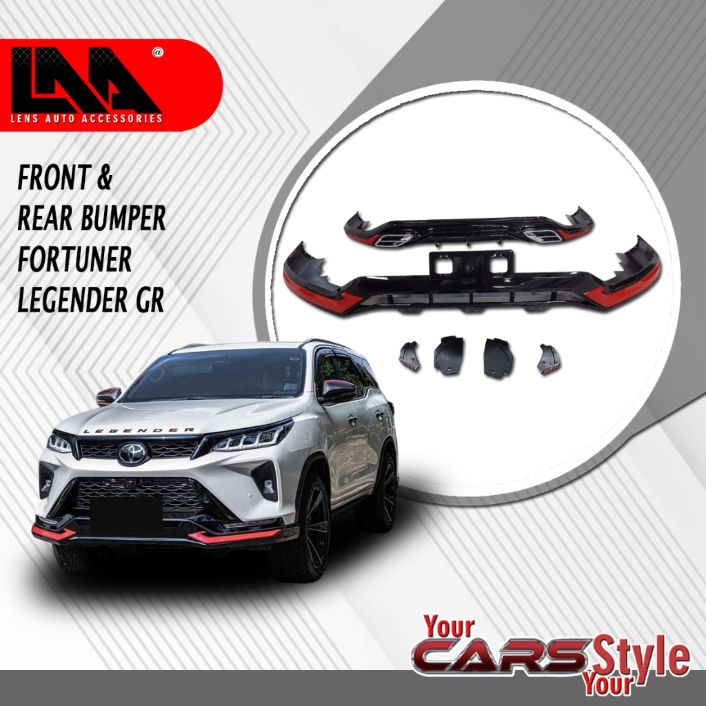 Jual FORTUNER LEGENDER GR FRONT REAR BUMPER | Shopee Indonesia