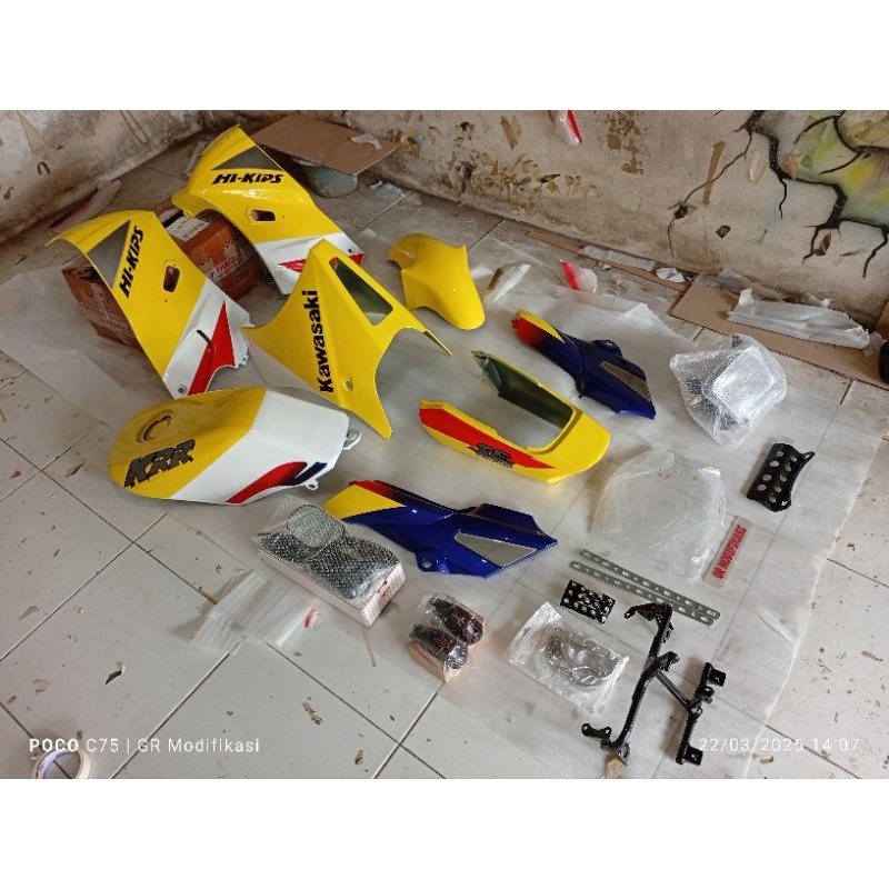 Jual Fairing SSR pnp ninja R dan SS ABS/KRR/ninja ssr | Shopee Indonesia