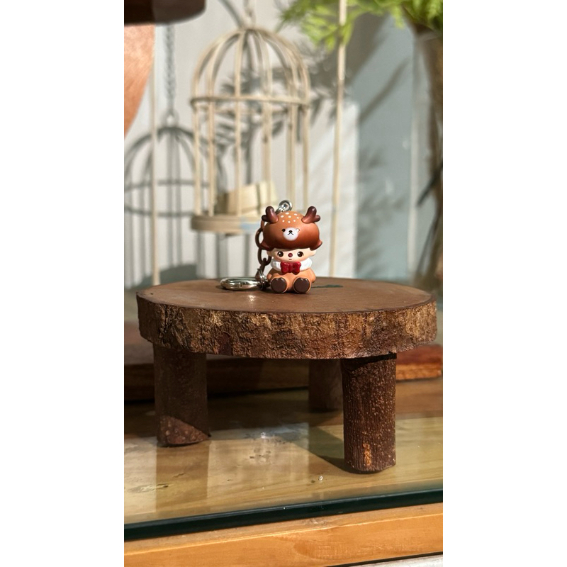 Jual SELECTED DIMOO RUSA BROWN (Ganci) | Shopee Indonesia