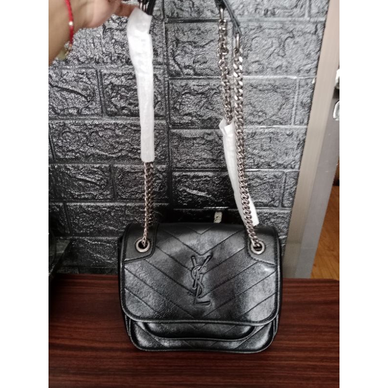 Jual TAS YSL NIKI HITAM | Shopee Indonesia
