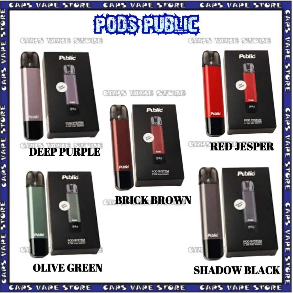 Jual pods public 100%authentic | Shopee Indonesia
