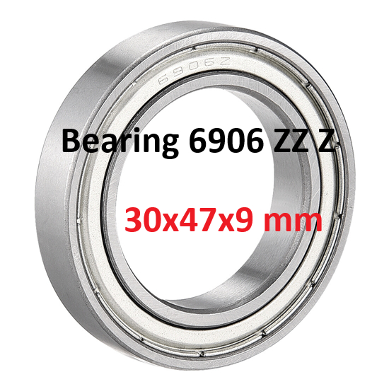 Jual BEARING 6906 ZZ Z 30x47x9 6906ZZ 6906Z LAHER LAKER BERING