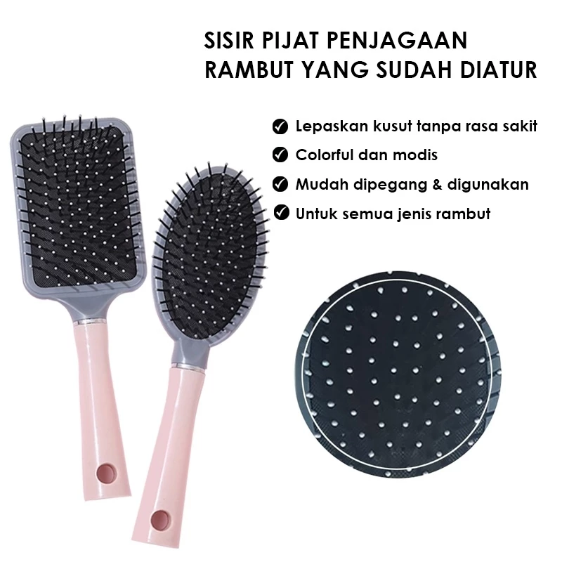 Sisir Rambut Premium Sisir Anti Kusut - 2 Model | AutoStock