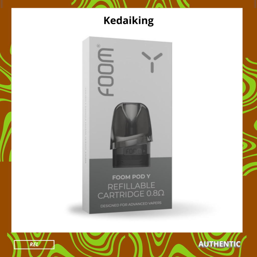 Jual CATRIDGE FOOM POD Y REFILLABLE CATRIDGE FOOM POD Y 100% ORIGINAL ...