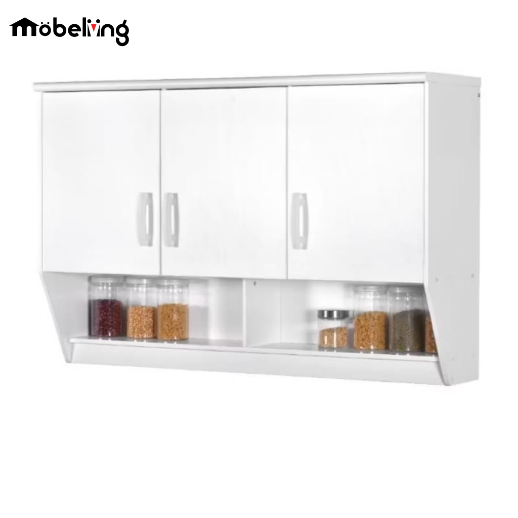 Jual Mobeliving - Kitchen Set Luna 2 dan 3 Pintu Putih Minimalis ...