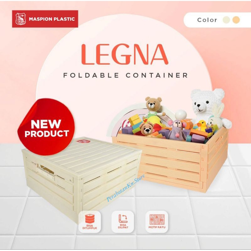 Jual LEGNA FOLDABLE CONTAINER MASPION / CONTAINER LIPAT / CONTAINER ...
