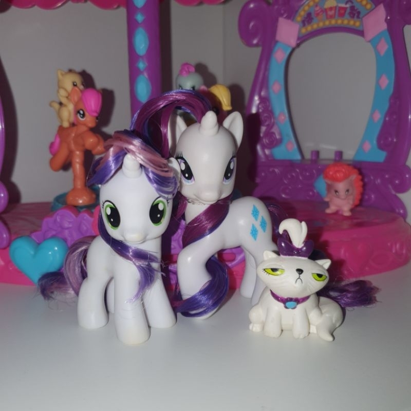 Jual Rare My Little Pony Friendship is Magic Rarity and Sweetie Belle ...