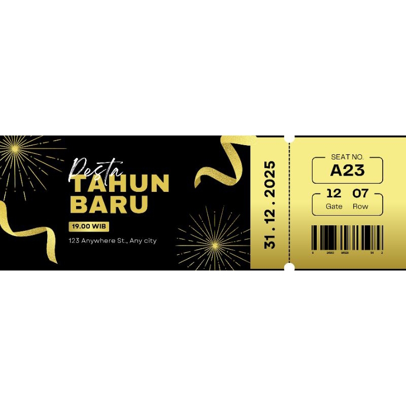 Jual Kupon ukuran satuan 15x5 cm, bisa 3 in 1 | Shopee Indonesia