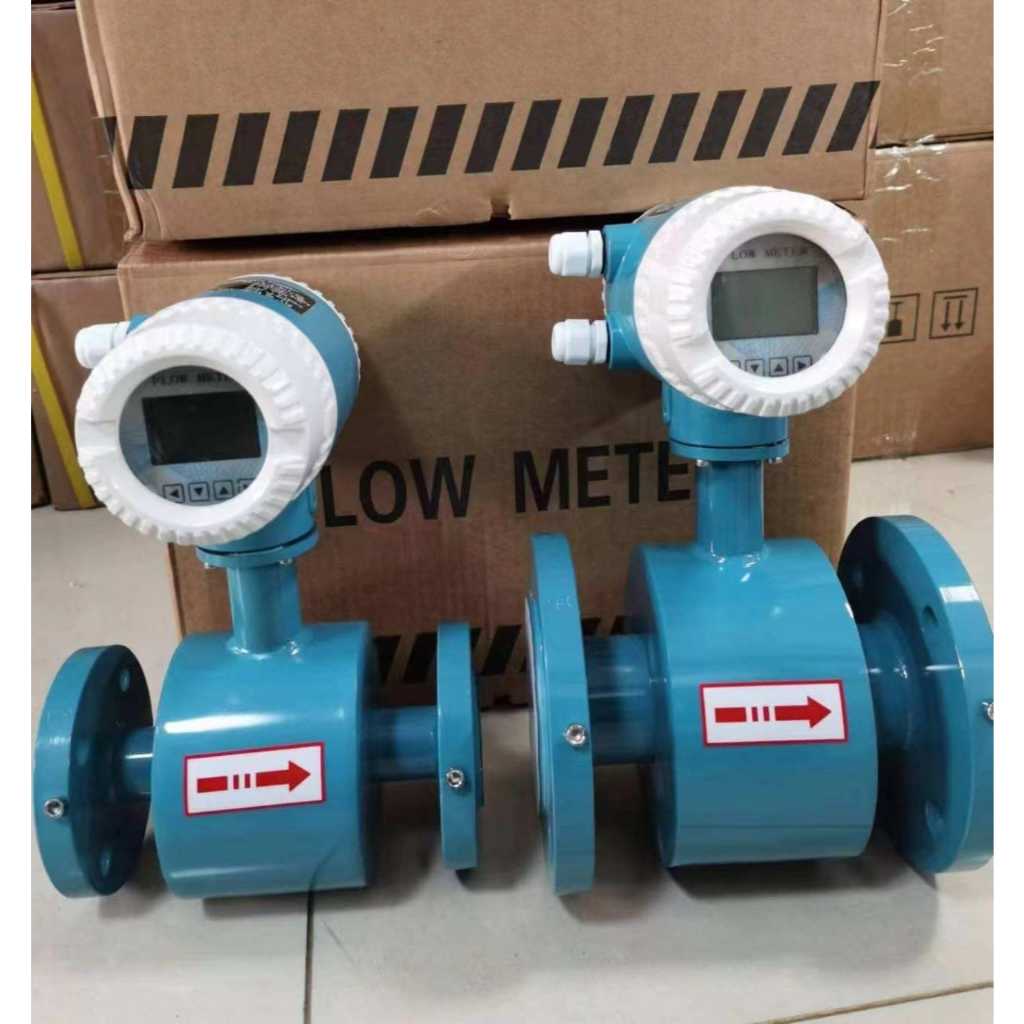 Jual DN40-DN100 ISO certificate electromagnetic flowmeter water flow ...
