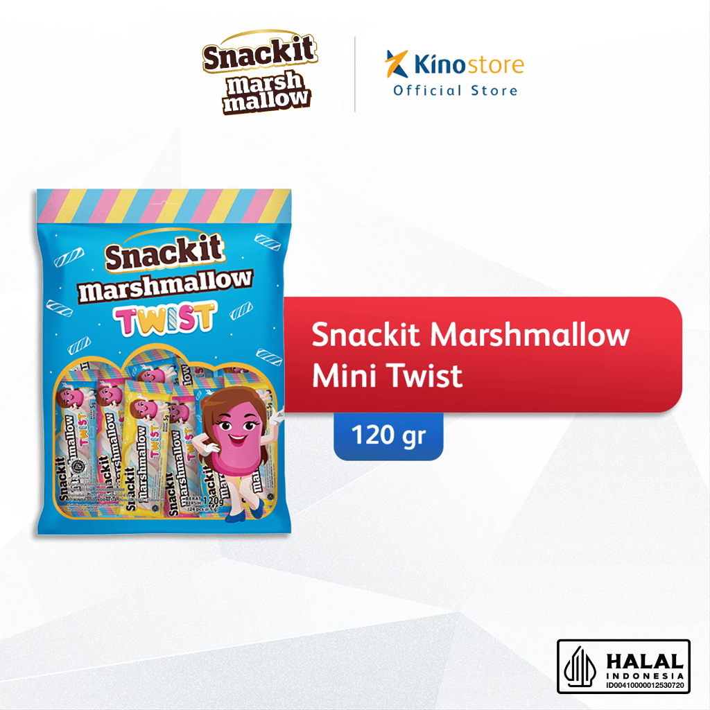 Jual Snackit Marshmallow Mini Twist | Shopee Indonesia