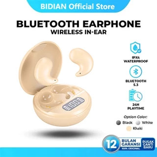 BIDIAN Earphone TWS Bluetooth 5.3 In Ear True Wireless Stereo HIFI Noise Cancellation Waterproof Headset Bluetooth