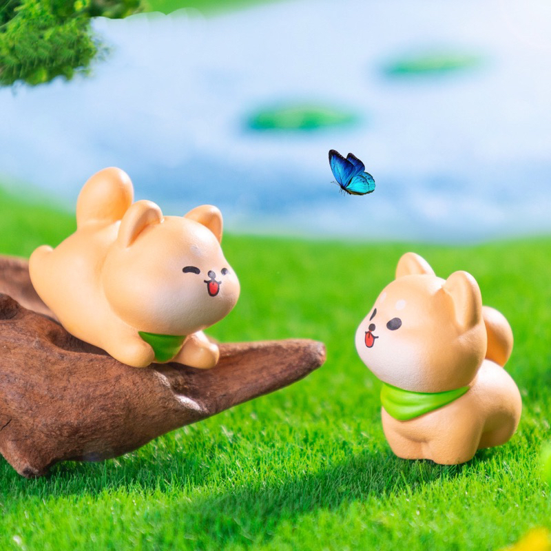 Jual (1Pcs) C57 Figure 3D Corgi Gembul | Shopee Indonesia
