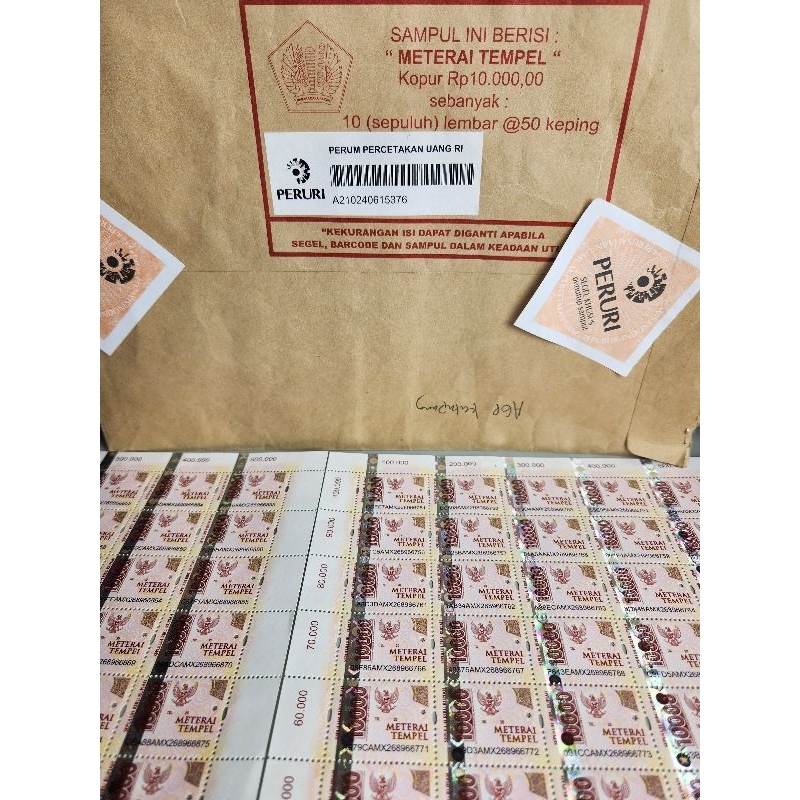 Jual Materai 10 Ribu Terlengkap & Harga Terbaru Juli 2026 | Shopee ...