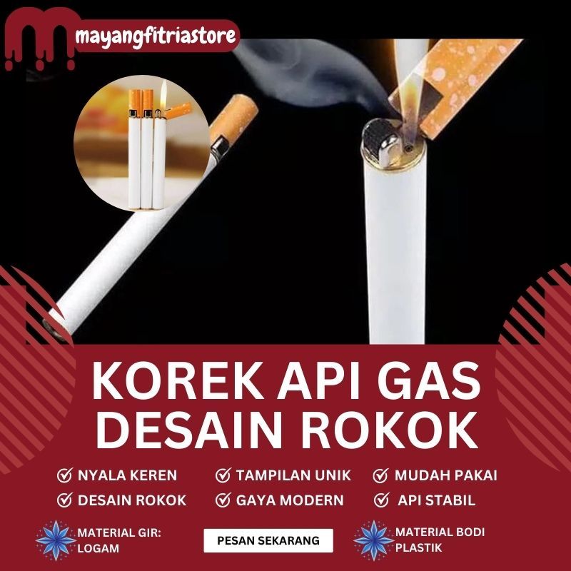 Jual Korek Api Gas Lighter Desain Filter Rokok - Modern & Unik | Shopee ...
