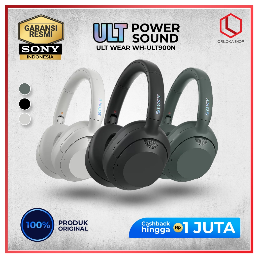 Jual Sony WH-ULT900N WH-ULT900 N ULT Wear Bluetooth Wireless Headphone ...