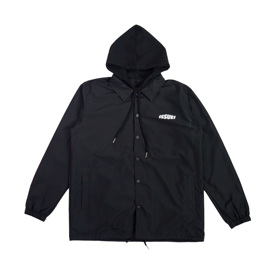 Jual ISSUE CLOTHING - I LOVE YOU ISSUE - JACKET COACH HOODIE - BLACK ...