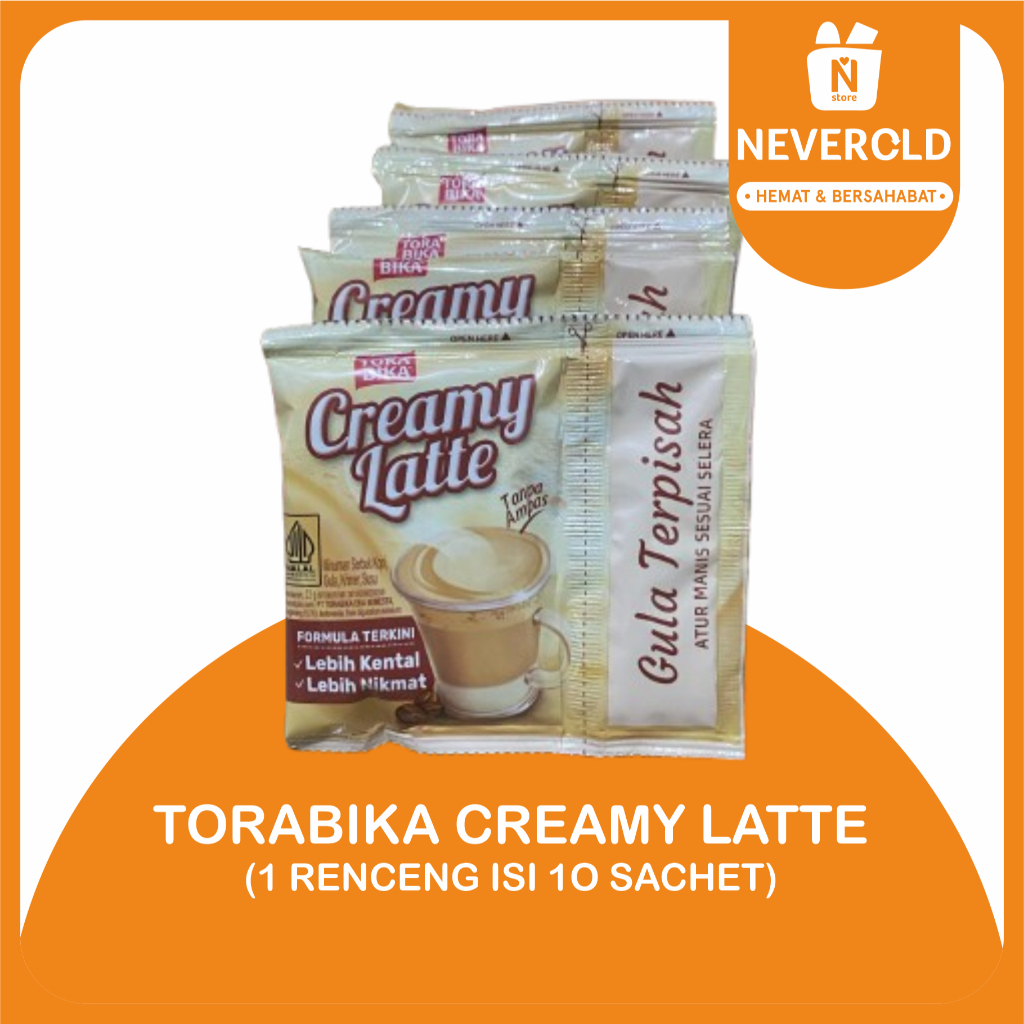 Jual Torabika Creamy Latte Renceng (25gr x 10pcs) | Shopee Indonesia
