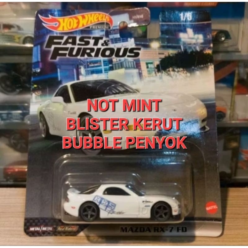 Jual HOT WHEELS MAZDA RX 7 FD HKS - BLISTER JELEK/NOT MINT - FAST ...
