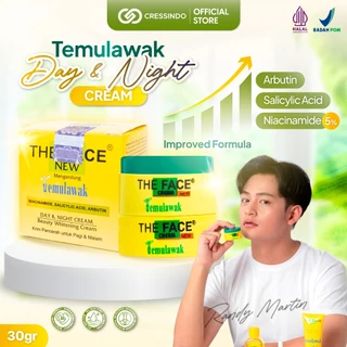 [ IMPROVED FORMULA ] THE FACE Temulawak Day & Night Cream Netto 30gr With 5% Niacinamide