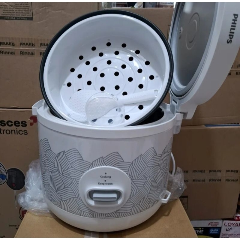 Jual Magic Com PHILIPS 1000 SERIES HD3003/33 PUTIH 1.8 LITER | Shopee ...