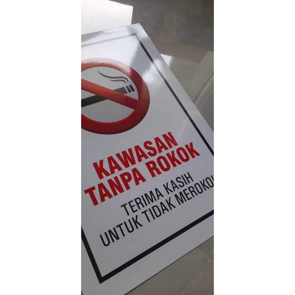 Jual Poster Kawasan Tanpa Asap Rokok | Shopee Indonesia