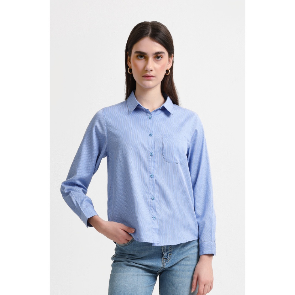 Emba Jeans Kemeja Lengan Panjang Albert