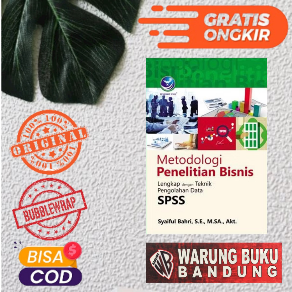 Jual Buku Metodologi Penelitian Bisnis, Lengkap Dengan Teknik ...