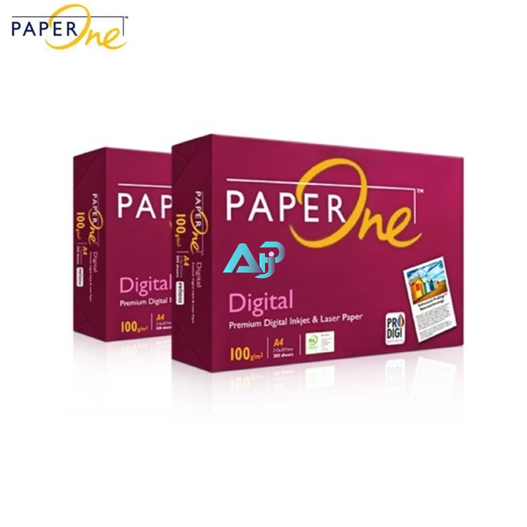 Jual Kertas HVS A4 100 Gram paper one - 1 RIM 500 Lembar & 1 Box ...