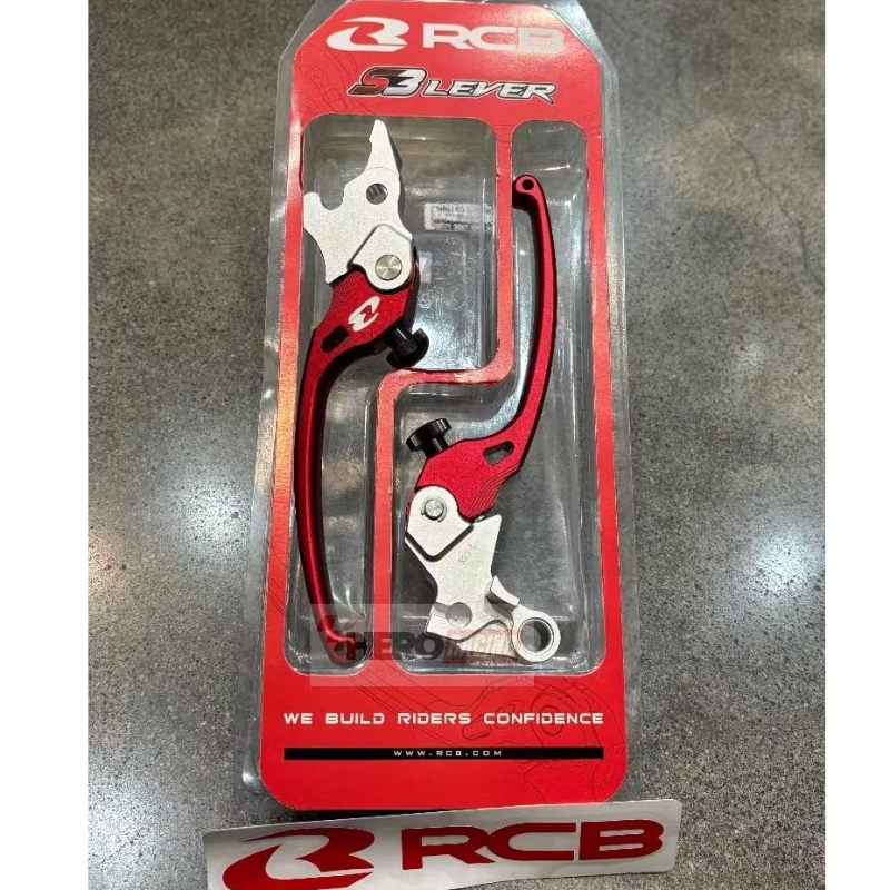 Jual RCB HANDLE LEVER REM S3 BIRU HITAM MERAH SILVER R25/MT25 CNC ORI ...