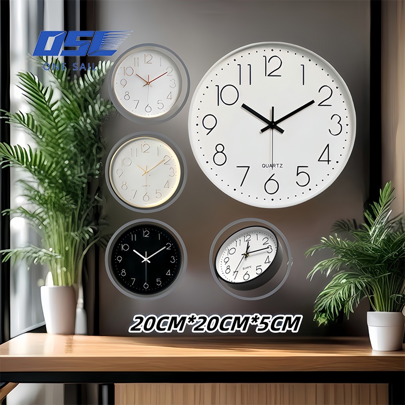 Jual ONESAIL Jam Dinding Estetik Jam Dinding Mewah Klasik 20 cm Jam ...