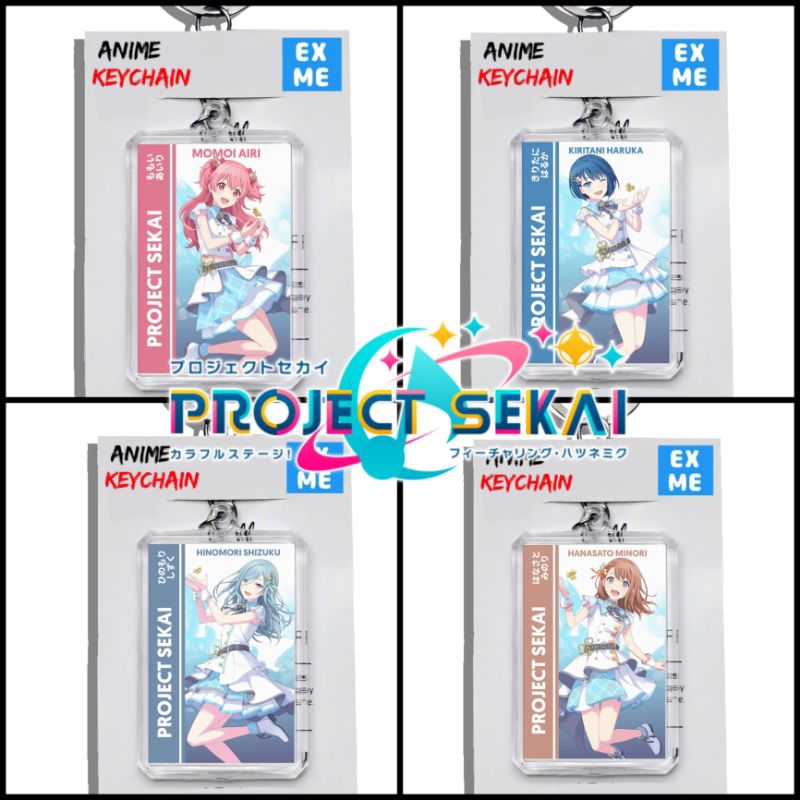 Jual Gantungan Kunci Project Sekai - Keychain Project Sekai - More More ...