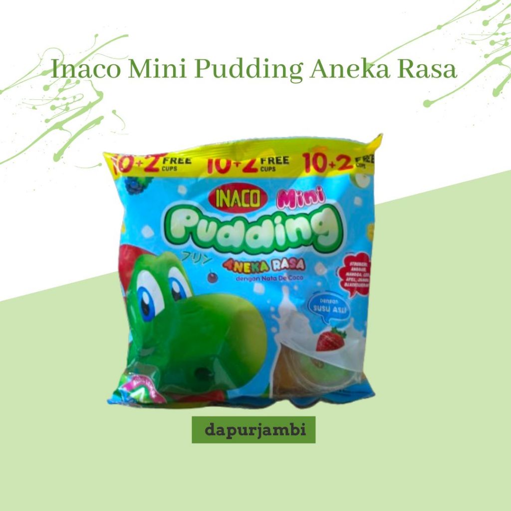 Jual Inaco Mini Pudding Aneka Rasa 10 + 2 cups | Shopee Indonesia
