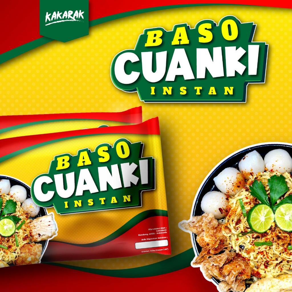 Jual Kakarak - Baso Cuanki Instan Komplit - Cemilan Cuankie Kuah ...