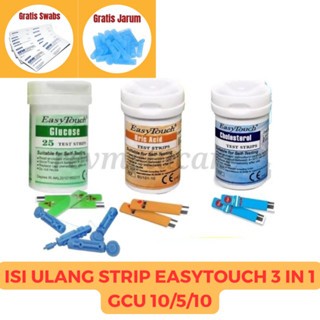Strip isi ulang Easy Touch / easy touch gula darah strip