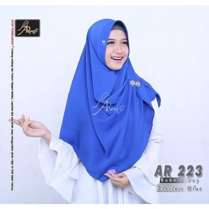 Jual HIJAB TERBARU // AR 223 HIJAB AR RAFI TERBARU // HIJAB AR RAFI ...