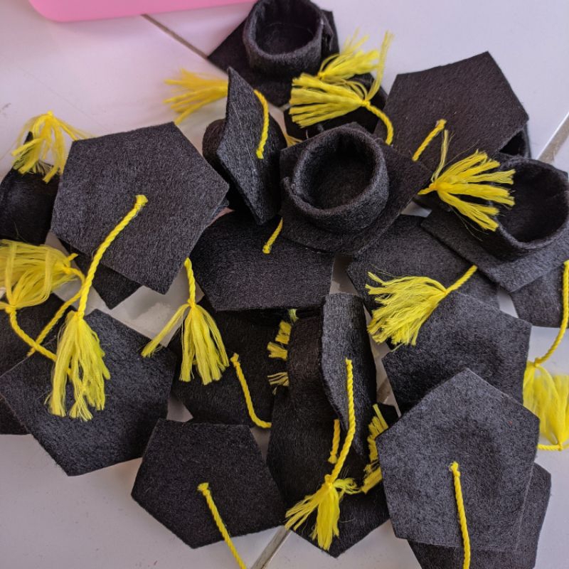 Jual topi wisuda toga wisuda topi boneka wisuda hadiah wisuda | Shopee ...