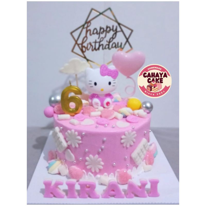 Jual Kue Ulang Tahun Hello Kitty / Hello Kitty Cake / Kue Ultah Anak