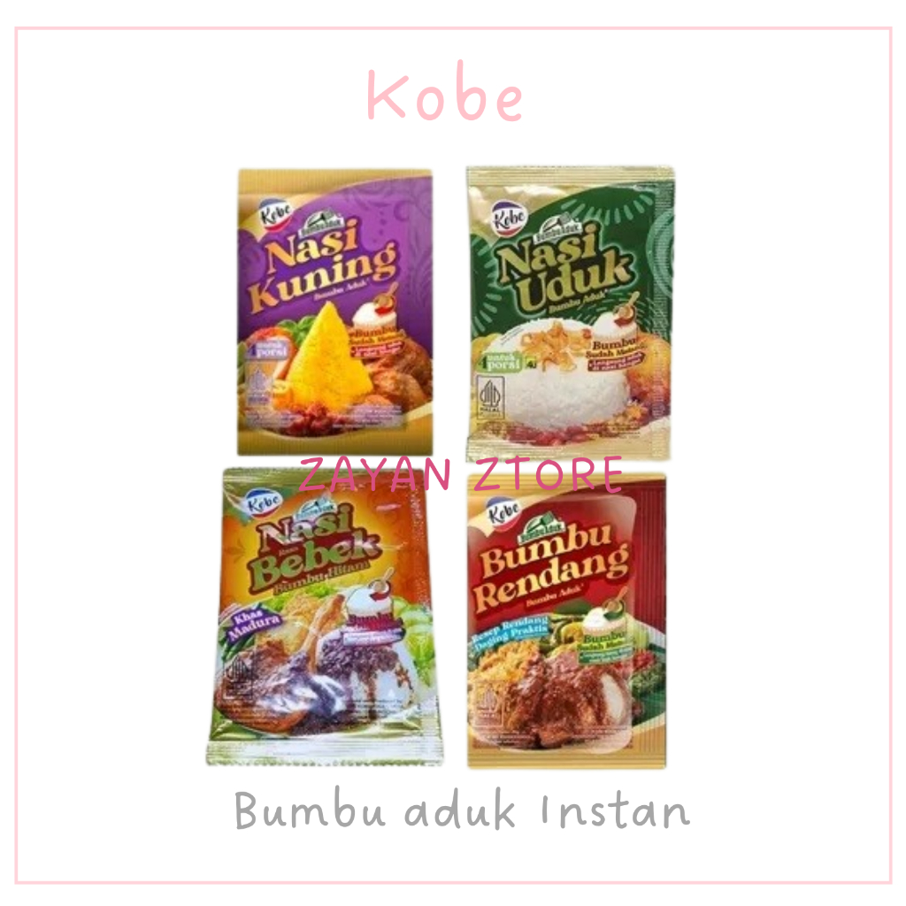 Jual KOBE BUMBU ADUK NASI UDUK , NASI KUNING, RENDANG ,DAN BEBE ...