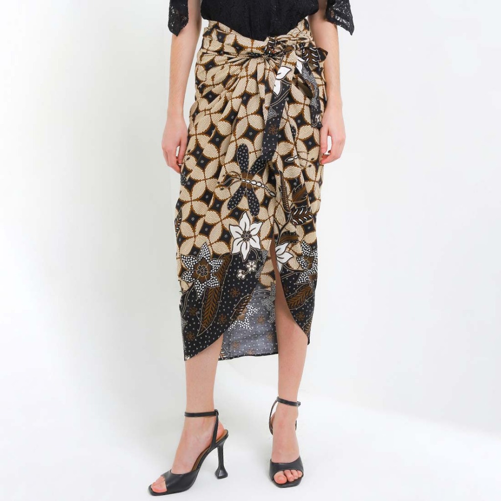 Jual Rianty Batik Premium Wanita Rok Lilit Batik Instant Kaviola Kavio ...